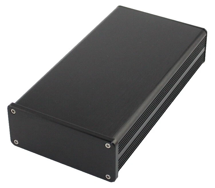 Chasis de Amplificador Negro/gabinetes