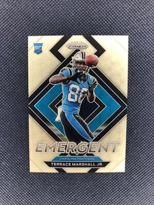 2021 Prizm Terrace Marshall Jr. Rookie Emergent Gold Vinyl Prizm /5! Panthers RC