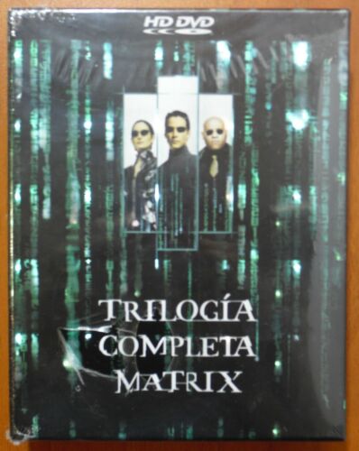 Trilogía Completa Matrix HD-DVD 1080p (NO Blu-Ray, NO DVD) Ver. Española ¡NUEVO! - Photo 1/1