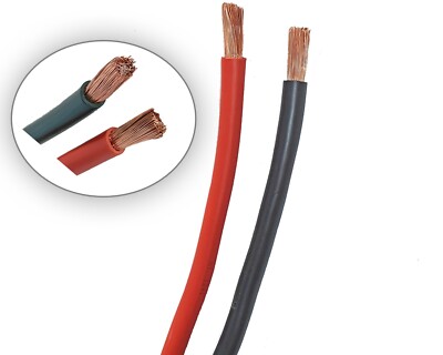 Zenitech H07V-U Starkstromkabel 2,5 Mm² Rot, 100 Meter – Starres Innenraumkabel Für Haushaltsgeräte Und Elektroinstallation