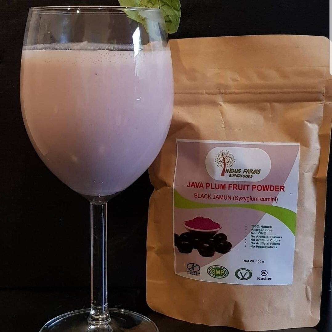 Java Plum Jamun Powder Vegan Sweet Mild Sour Sweet Flavour Baking ...