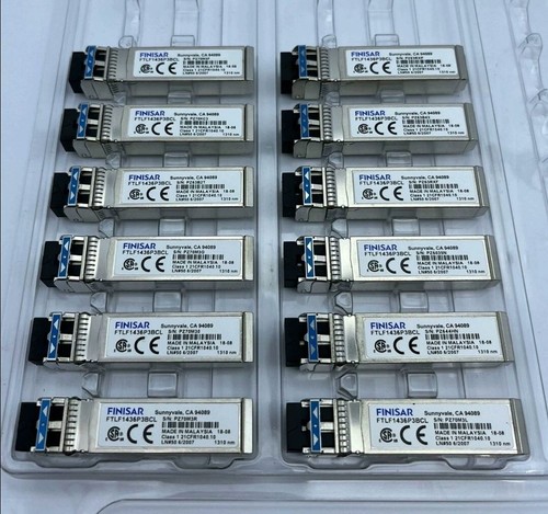1pcs Finisar FTLF1436P3BCL 25GBASE-LR 25GE SFP-25G-LR SFP28 10km LC SMF Module - Afbeelding 1 van 3