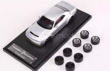 FW 1:64 Silver Demon SRT Challenger Muscle SportsDiecast Metal Car New Gift