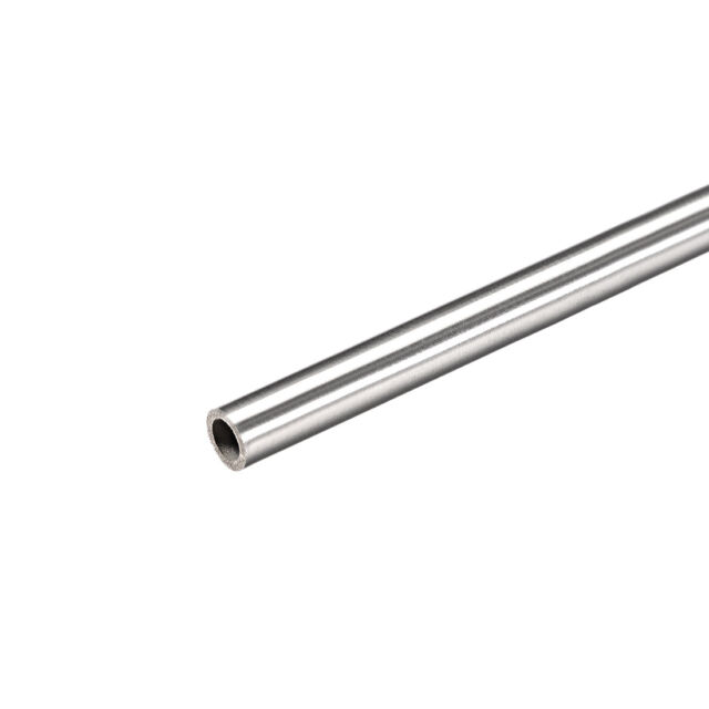 1 Pcs Silver 304 Stainless Steel Capillary Tube 300mm Long