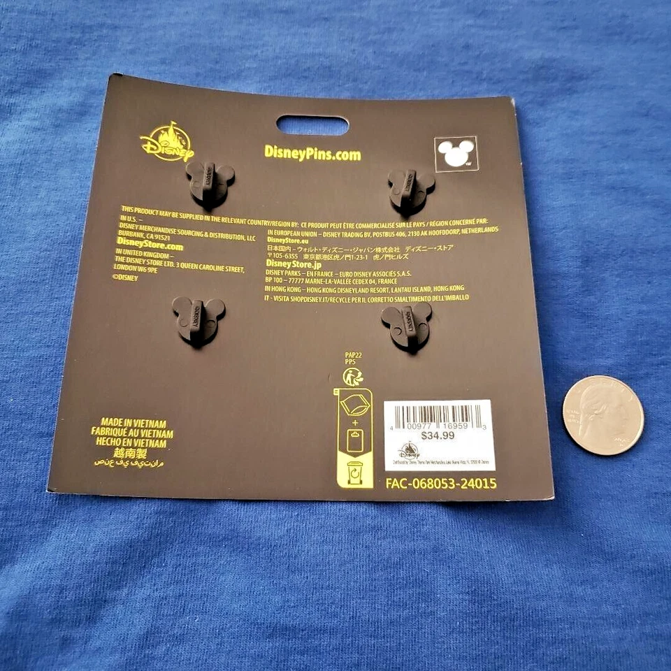 NEW Disney Pin Set The Muppets Happy Halloween Kermit Miss Piggy Fozzie Animal - Image 2 of 2