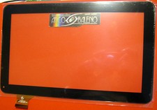 TOUCH SCREEN +VETRO ORIGINALE PER MAJESTIC TAB-302 10.1 NERO TABLET DISPLAY