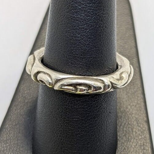 Chrome Hearts Rare Find Vintage Silver Ring 1994 Copy Right Chrome Hearts Rare Find Vintage Silver Ring 1994 Copy Right