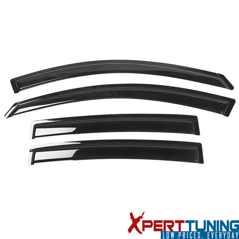 Compatível com 07-12 Nissan Altima L32A viseira de janela ventilação protetor solar chuva defletor - Imagem 3 de 4