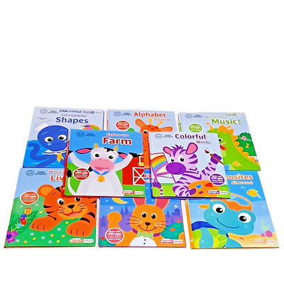 Baby Einstein My 1st Smart Pad Books Lot 8 Hardcover Books Only Replacement READ