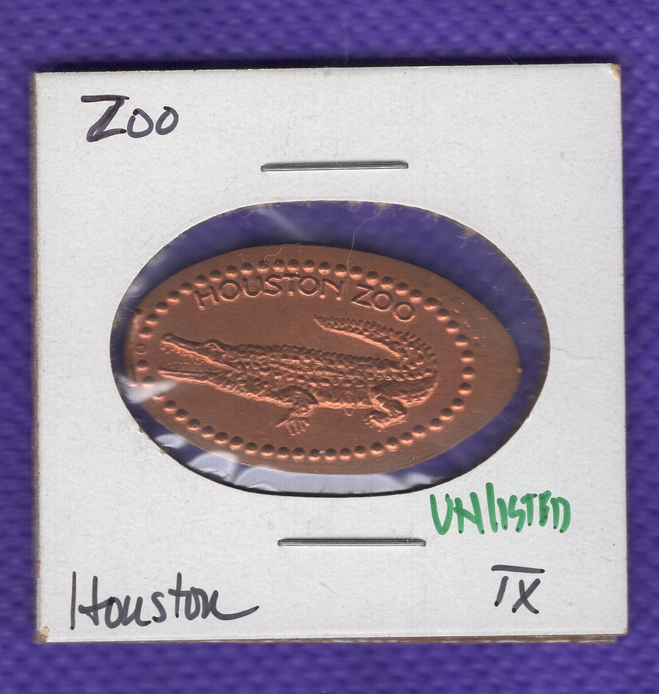 KOALA Houston Texas Zoo UNLISTED Elongated Pressed Copper Penny eBay