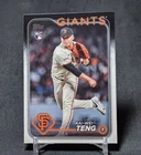 Kai-Wei Teng Rookie RC 2024 Topps Update Series Card #US212 San Francisco Giants