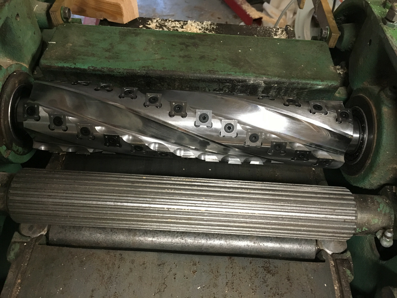 Helical Cutterhead Powermatic 100 Planer, PM 100 eBay