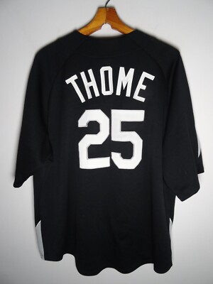 Maillot de baseball vintage des chicago white sox mlb majestic