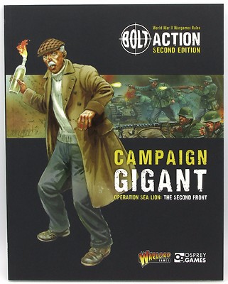 Bolt Action 401010007 Campaign Gigant Operation Sea Lion the Second Front (Book)