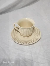 Maruhon Ware Japan Hobnail Tea Cup And Saucer