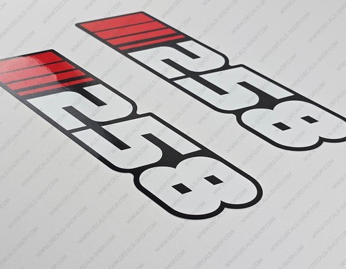 STRATOS BOAT 258 DECALS STICKERS Set of 2 12" LONG - Picture 3 of 5