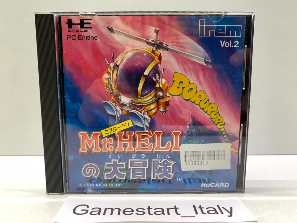MR HELI ADVENTURE NO DAIBOUKEN - NEC PC ENGINE - HuCARD IREM GIOCO USATO 1989, foto 1 di 5