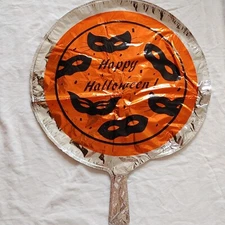 Vintage 1990s Happy Halloween Mylar Balloon