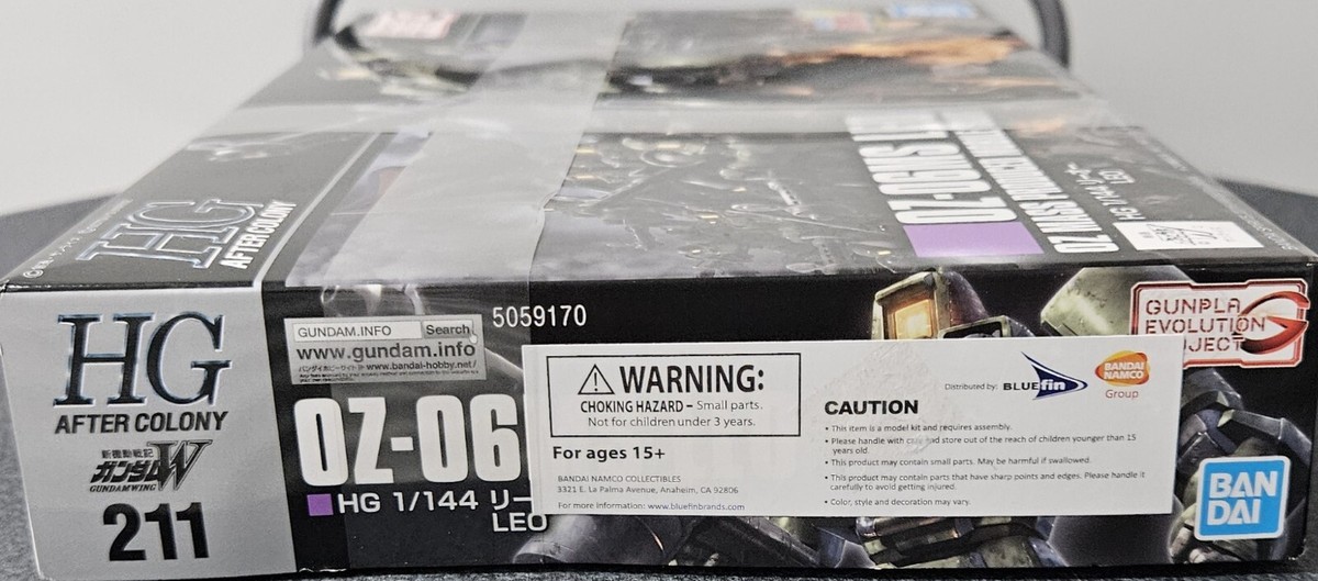 NEW GUNDAM WING OZ-O6MS LEO BANDAI OZ MASS PRODUCED MOBILE
