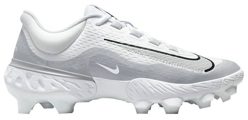 Nike Alpha Huarache Elite 3 Low MCS Baseball Cleats Grey  display picture 1