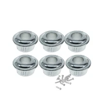 6 Set Guitar Tuner Conversion Bushings Tuning Pegs Adapter Ferrules USA