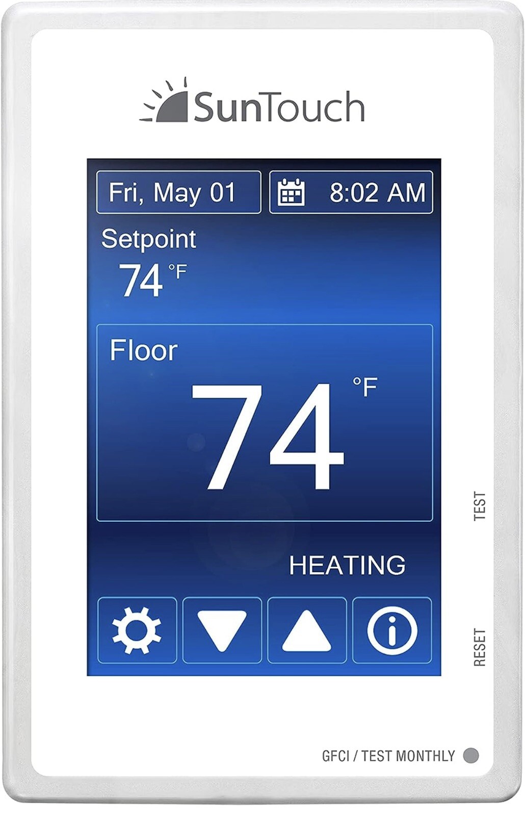 SunTouch 500850-SB Sunstat Command Programmable touchscreen Thermostat 81019079