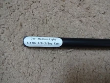 4 Rod Building Wrapping OEM carbon 7' 6-12# class Black blanks Medium Lite Fast