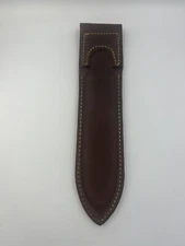 Handmade Leather Knife Sheath/Holster - Fixed Blade AutoLock Feature