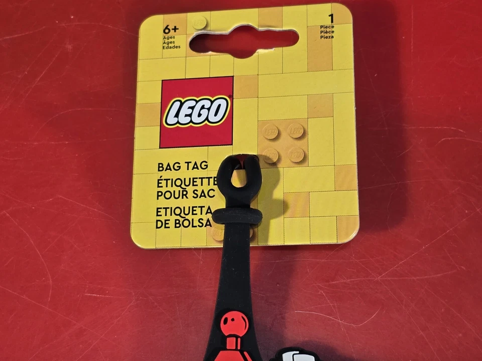 Lego Etiqueta de Equipaje Espacial Etiqueta de Viaje de Goma Astronauta Rocket Boy Foto 3 de 4