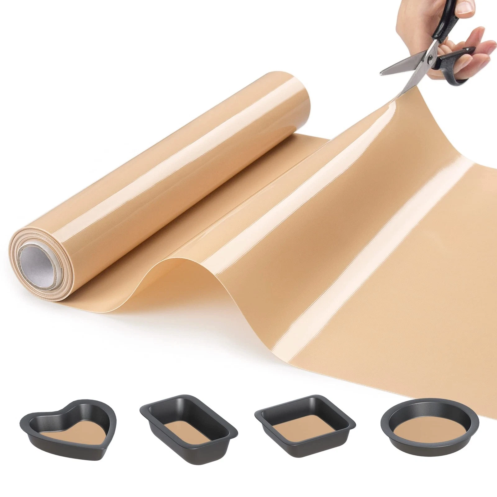 Silicone Baking Mat Roll - Best German Silicone - Non-slip Silicone Pastry Ma...