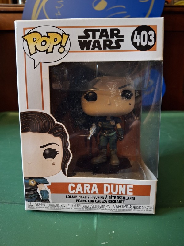 NIB Funko Pop Star Wars Mandalorian Cara Dune #403 Vinyl Figure