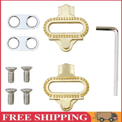 Kupfer Eggbeater Schloss Platte Fahrrad Schloss Platte Fahrrad Pedal Cleats MTB 