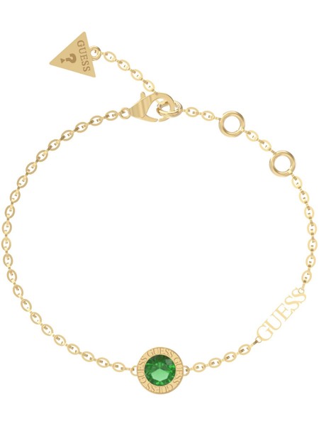 Guess JJBB02246JWYGEML Damen Armband Edelstahl GrüN 18,5 Cm-image