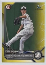 2022 Bowman NPB Nippon Professional Baseball Prospects Yellow Fuki Tanaka b6y