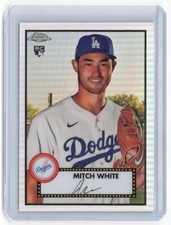 2021 Topps Chrome Platinum Anniversary Mitch White RC Refractor Los Angeles