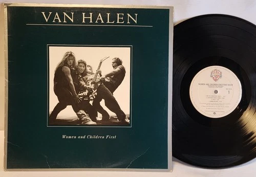 Van Halen - Women And Children First LP - OG Press - Hard Rock - VG+