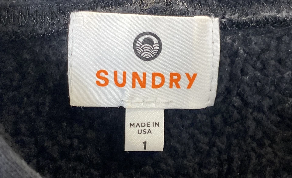 Разные черный в полоску отделки флис свитер с капюшоном брюки комплект женский размер 1 S - Изображение 3 из 4