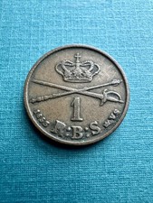 1853 VS Denmark 1 Rigsbankskilling | Copper Coin | Frederik VII | VF