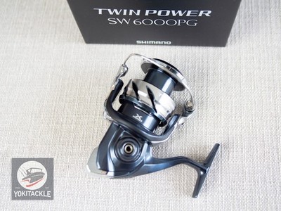 Shimano 21 TWIN POWER SW 6000PG Spinning Reel Shipping From JAPAN