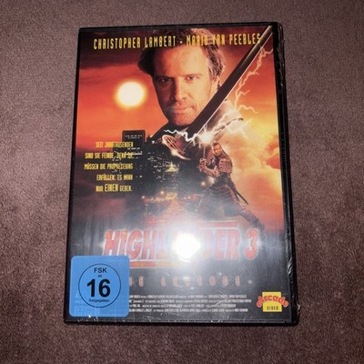 Highlander 3 Die Legende DVD OVP Neu Christopher Lambert 