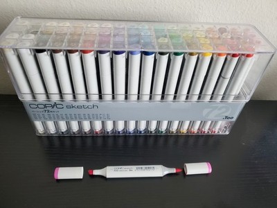 Copic Sketch 72 set Alcohol Markers