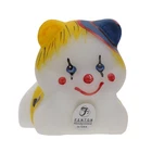 Fenton 2003 Centennial Countdown Celebration Reclining Bear Clown Figurine