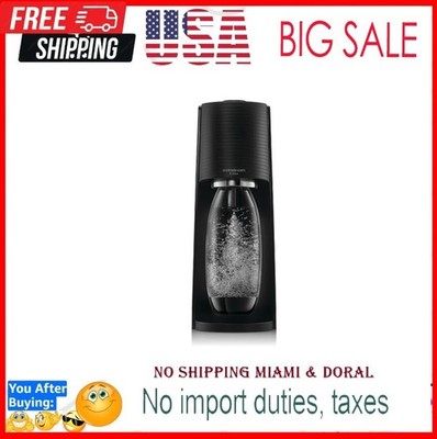 SodaStream Terra Sparkling Water Maker Starter Kit Black