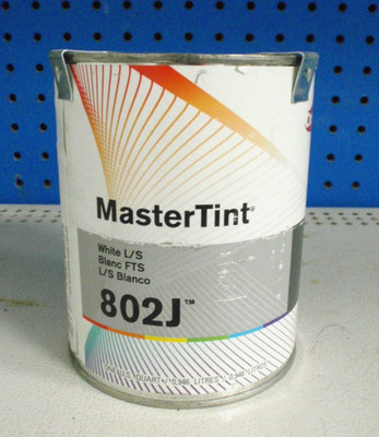 802J Cromax ChromaBase MasterTint WHITE L/S Quart Axalta Dupont NOS Tint Paint