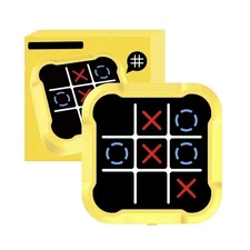 Portable Tic Tac Toe Game Console Handheld Electronic Puzzle Toy for Kids/Adults