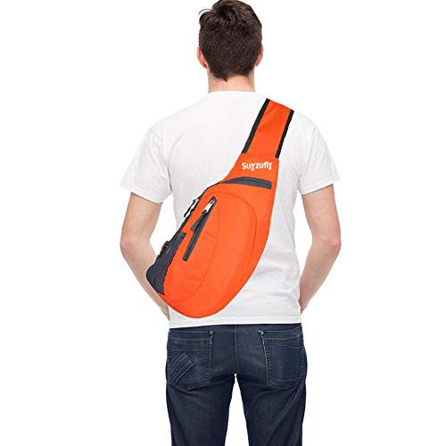 Men Women Foldable Sling Bags Shoulder Chest Backpack Crossbody Daypack for - Bild 5 von 6
