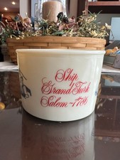 Vintage OLD SPICE Shaving Mug - SHULTON - Ship Grand Turk Salem 1786