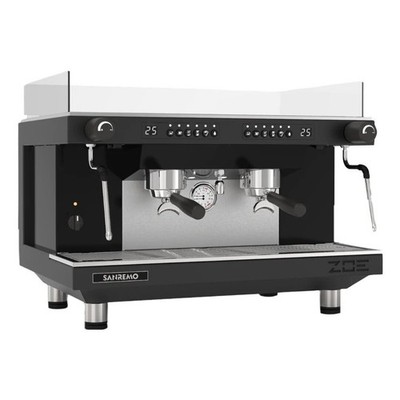 SAN REMO ZOE COMPETITION 2 GROUP BLACK LOW POWER MOBILE ESPRESSOMASCHINE