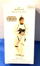 HALLMARK KEEPSAKE ORNAMENT HAN SOLO STAR WARS A NEW HOPE - 2009