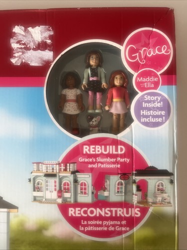 American Girl Mega Bloks Grace's 2-in-1 Buildable Home (749 Pieces) NIB - Picture 4 of 6